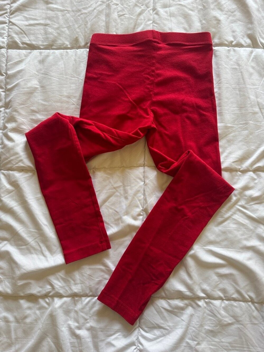 Wonder Nation Red Leggings Girls Size 7/8